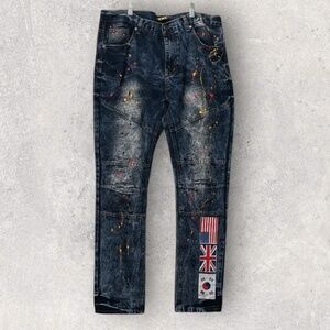MCMXXXIII acid washed Jeans 38x32